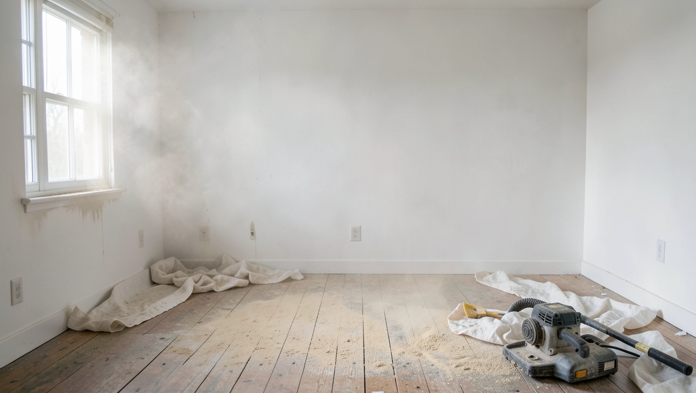 czy przy remoncie lepiej cyklinowac najpierw podloge czy malowac sciany