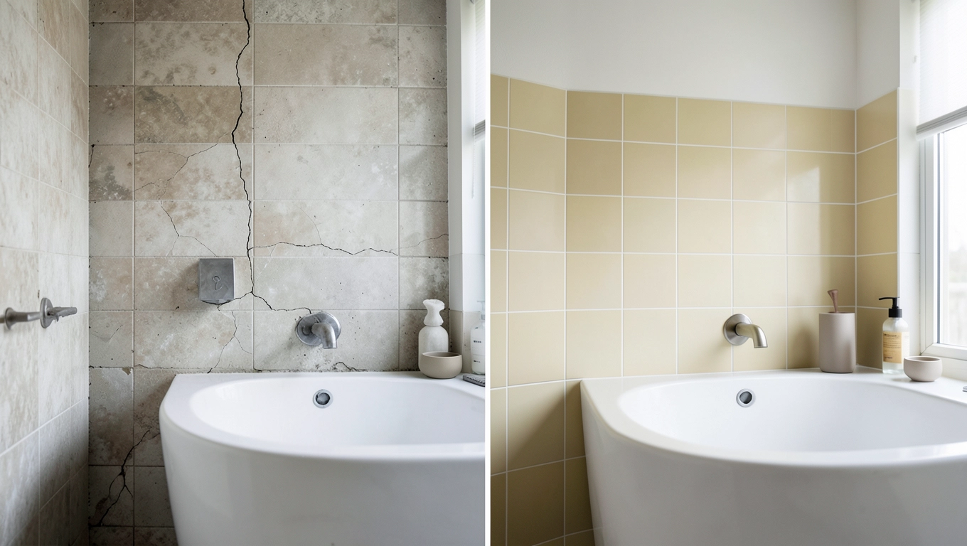 odnowienie łazienki bez remontu