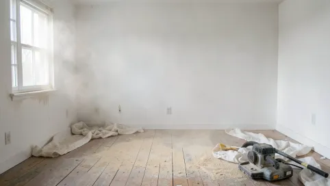 czy przy remoncie lepiej cyklinowac najpierw podloge czy malowac sciany