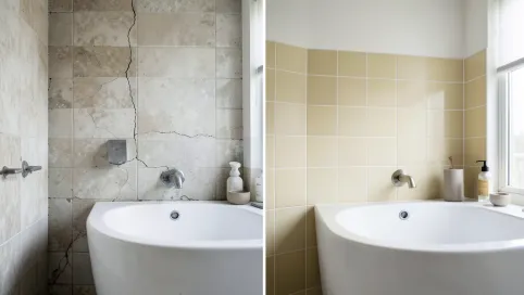 odnowienie łazienki bez remontu